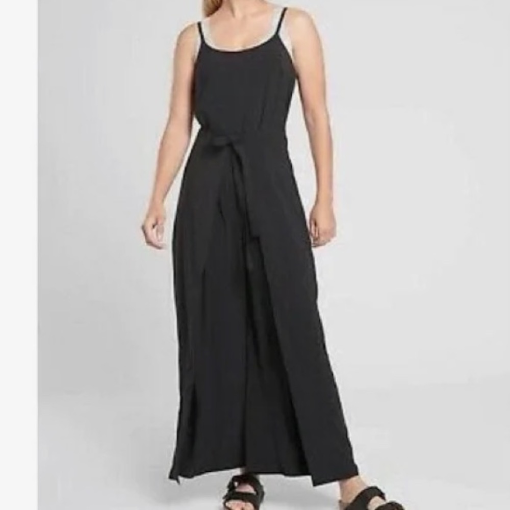 Red Athleta Jumpsuit.